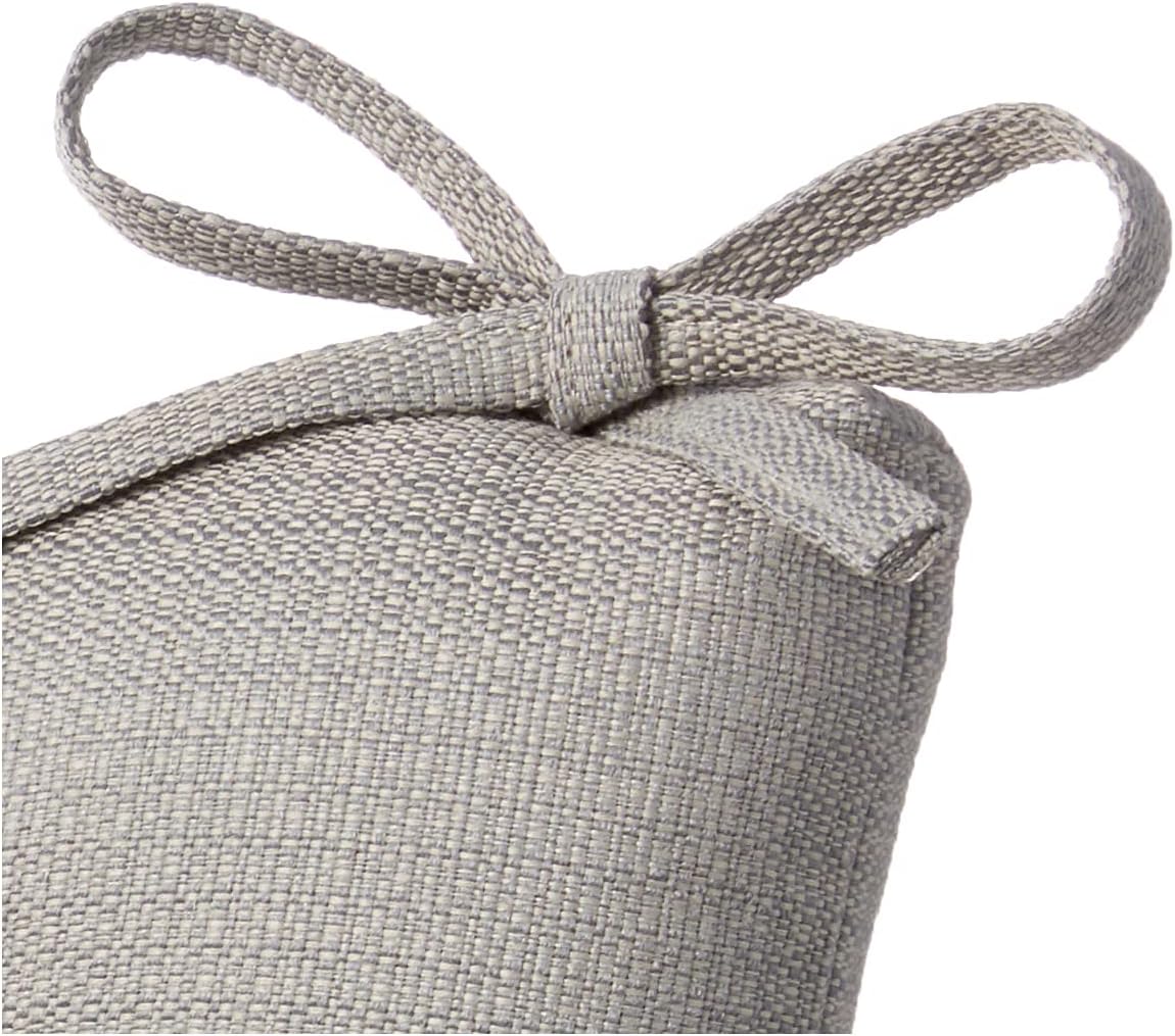 Klear Vu Omega – Juego de cojines antideslizantes para silla mecedora con acolchado grueso y diseño copetudo, incluye almohadilla de asiento y