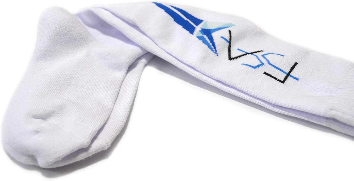 Calcetines de esgrima para espada, sable y papel de aluminio, medias protectoras de algodón para esgrima unisex para niños y adultos