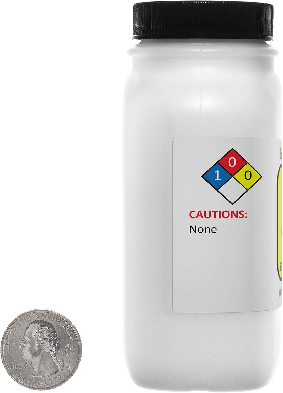 Lactato de calcio C6H10CaO6.5H2O 99% USP-FCC Polvo de grado alimenticio 6 Oz en una botella