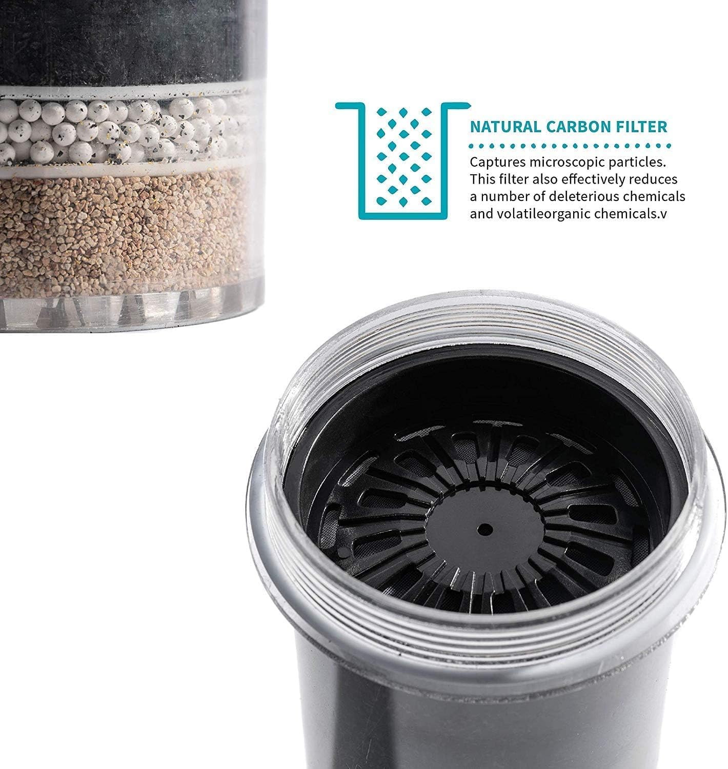 Cartucho de filtro para Nikken Aqua Pour (1361) – Reemplazo avanzado para el sistema purificador de filtro de agua por gravedad 1360 – Sistema de