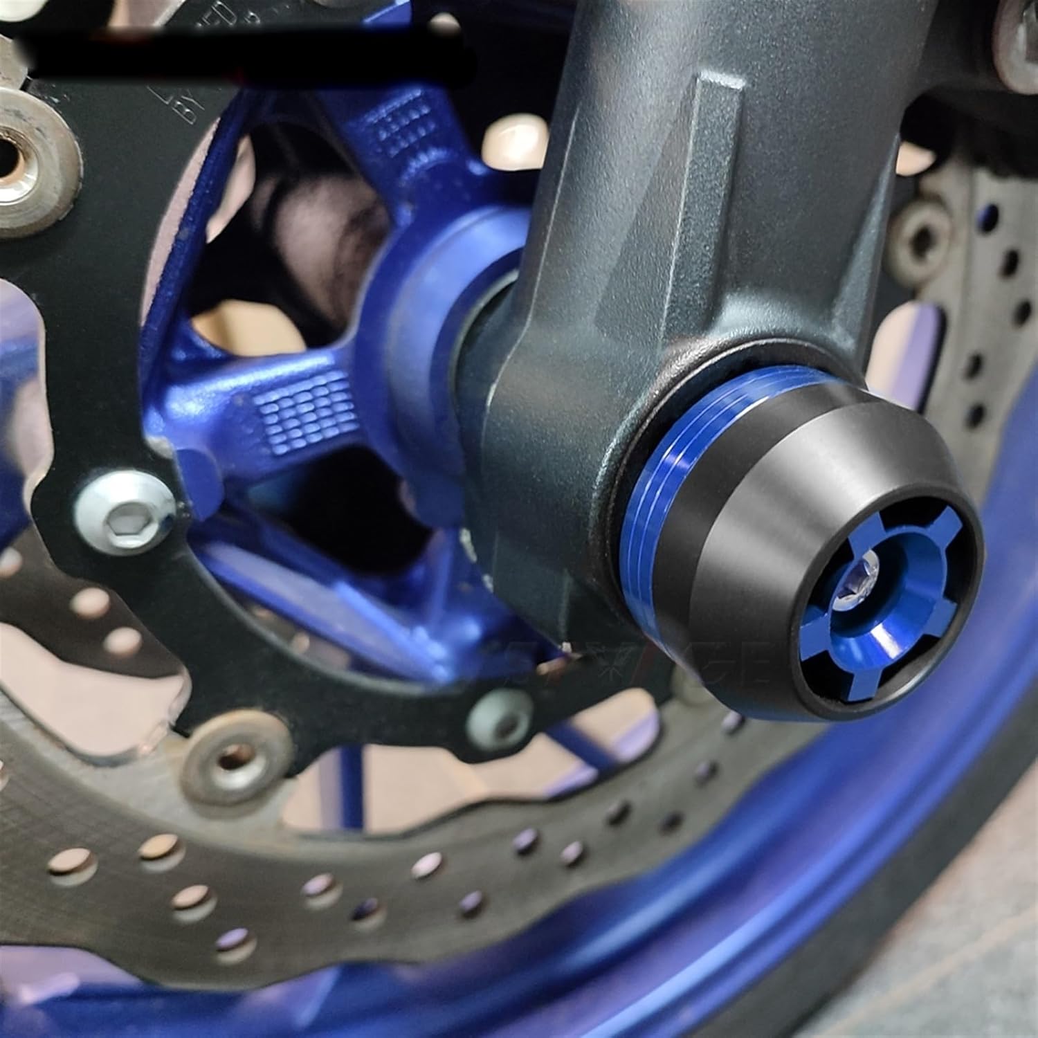 Para MT-09 MT09 FZ FJ 09 Tracer 900 GT XSR900 Accesorios de eje de choque de motocicleta rueda trasera delantera Horquilla Slider Protector