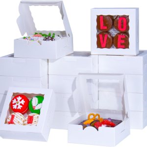 100 cajas de galletas de 5 x 5 x 2 pulgadas, cajas de panadería, cajas de fresas, cajas de bombas de chocolate, cajas de hoz para tartas, cajas de 100 cajas de galletas de 5 x 5 x 2 pulgadas, cajas de panadería, cajas de fresas, cajas de bombas de chocolate, cajas de hoz para tartas, cajas de