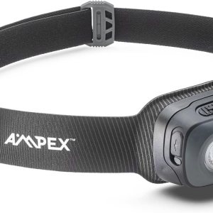 AMPEX Lámpara de cabeza, cómoda, impermeable, recargable con LED brillante, larga duración y modo rojo. Lámparas LED ideales recargables para uso en AMPEX Lámpara de cabeza, cómoda, impermeable, recargable con LED brillante, larga duración y modo rojo. Lámparas LED ideales recargables para uso en