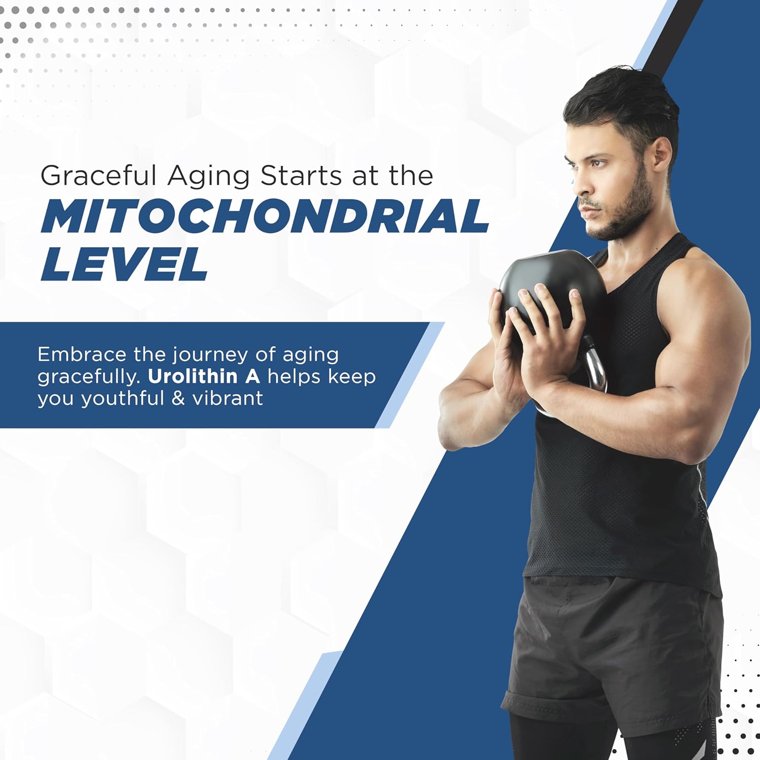 ProMito – Suplemento de urolitina A  500 mg de urolitina pura Un suplemento dietético para hombres y mujeres  Buena alternativa a NMN, NAD, CoQ10,
