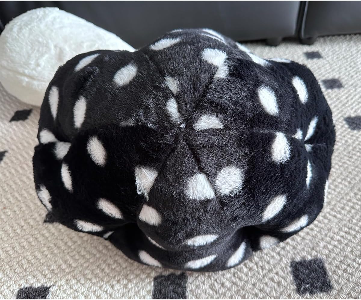 Hofun4U Almohada de felpa con forma de hongo de 51 pulgadas, almohada larga con forma de hongo, almohada corporal de felpa de hongo, regalos de