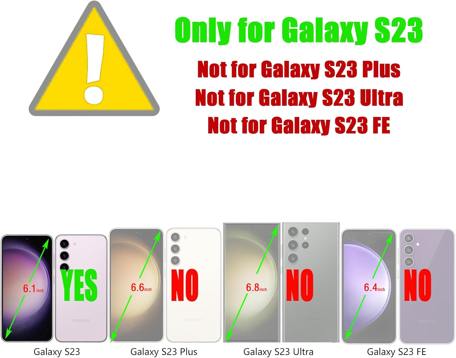 Funda tipo cartera para Samsung Galaxy S23 con bloqueo RFID, soporte de ranura para tarjetas, funda protectora de cuero con tapa magnética fuerte