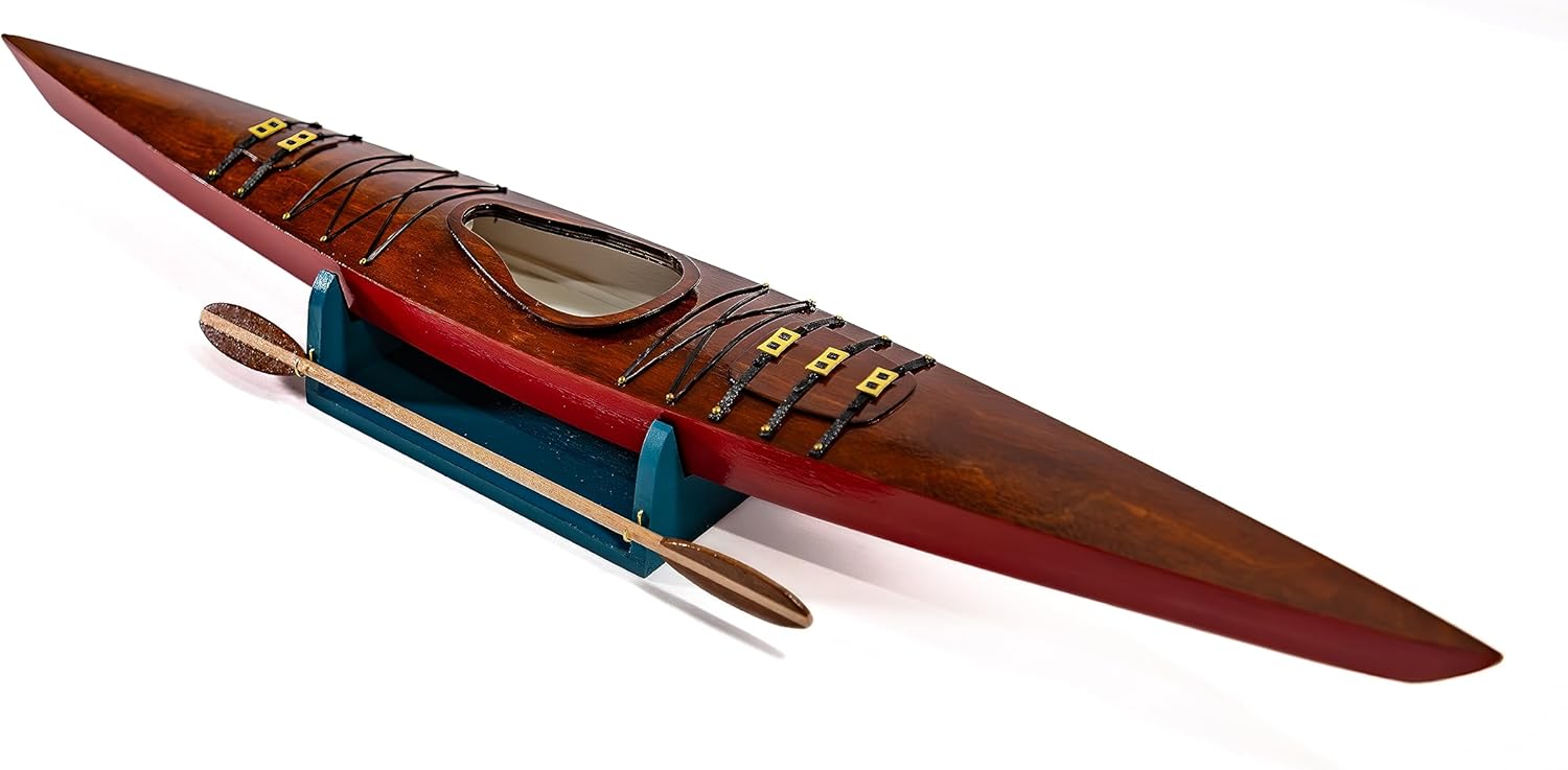 Midwest Chesapeake 17 Kayak 112 – Kit de construcción de modelo de barco de madera para adultos, bricolaje de madera, autoensamblaje