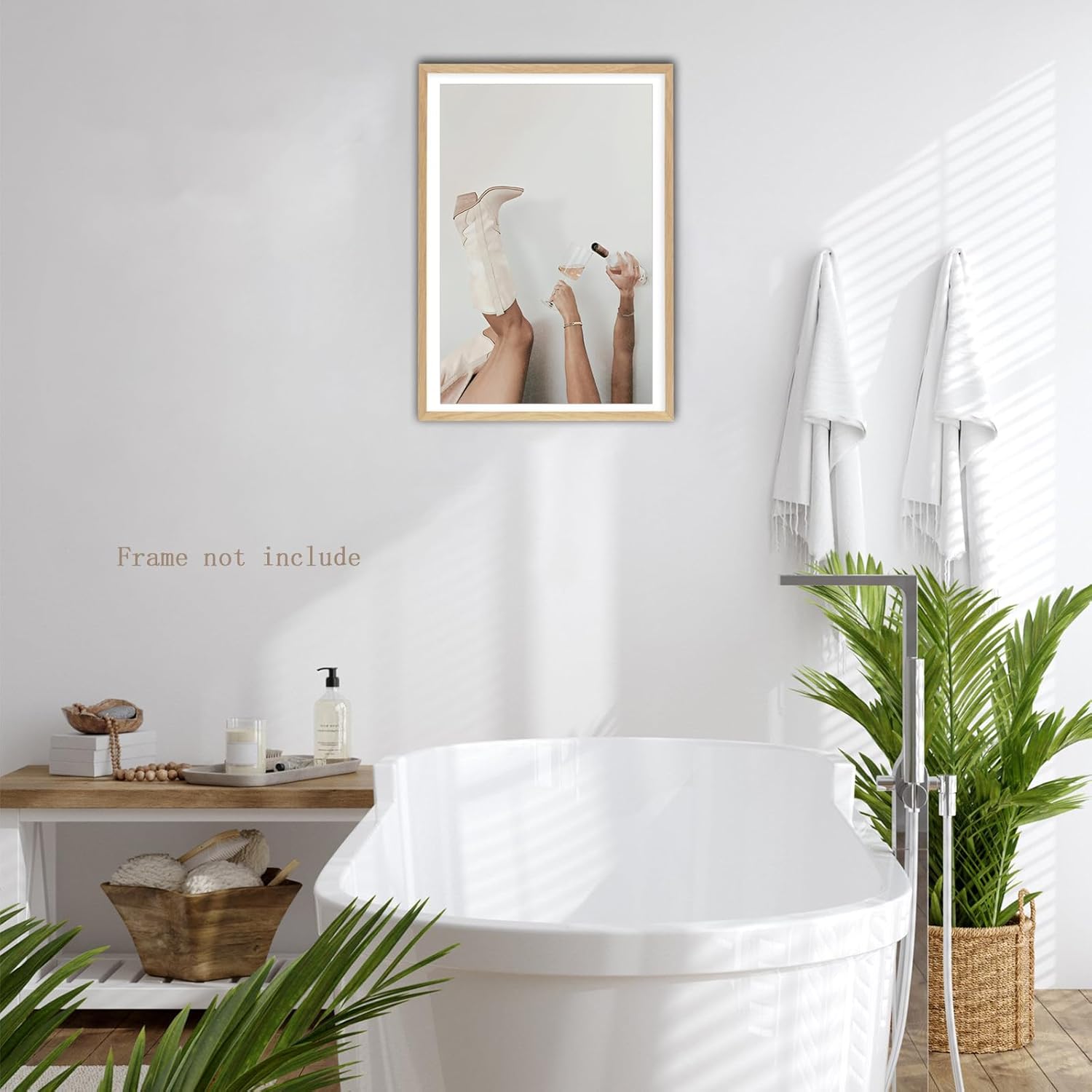 Preppy – Arte de pared para bares, decoración de pared de moda, decoración de habitación de vaquera, decoración de habitación, arte de pared color
