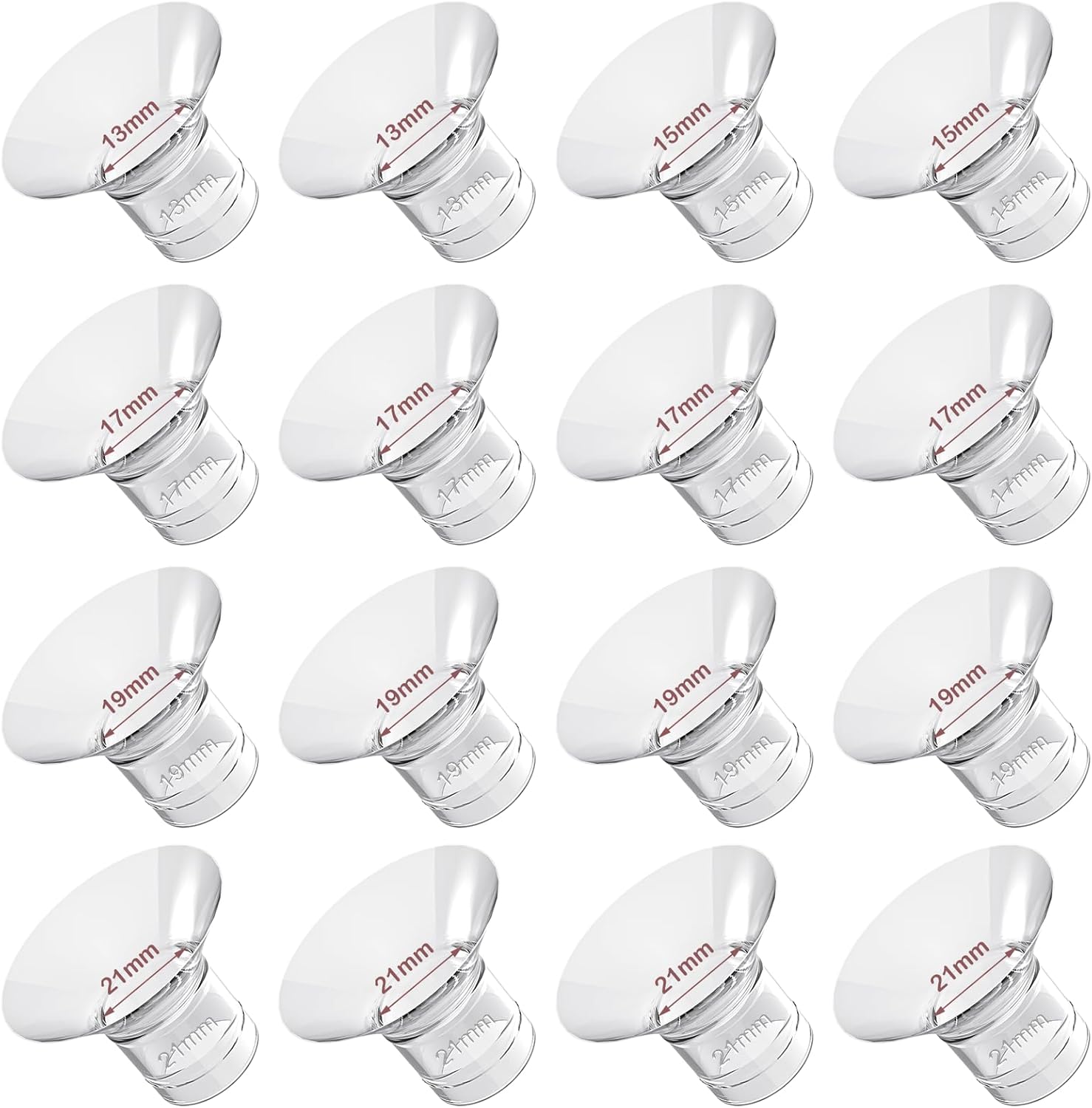 semai Insertos de brida de 131517190.827 in compatibles con rebordes Momcozy S12 ProS9 ProS12S9Medela de 0.945 in, reduce el túnel de pezón de 0.945