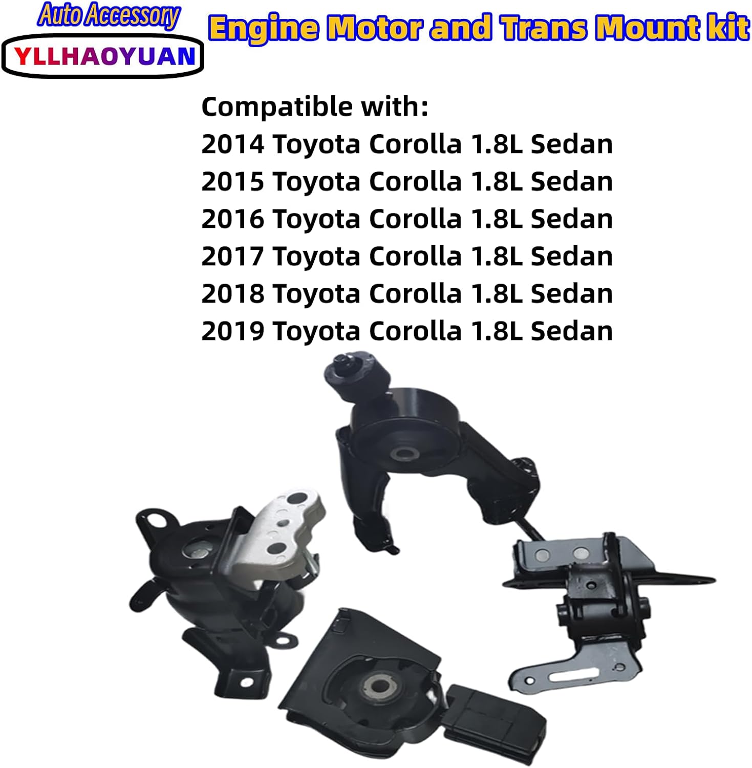 Juego de montaje de motor compatible con Corolla 1.8L Sedan A42019 A42020 A62020 A62023 A42023 A42024 A62027 A62027 A62030 A42027 A42027 A422027 026