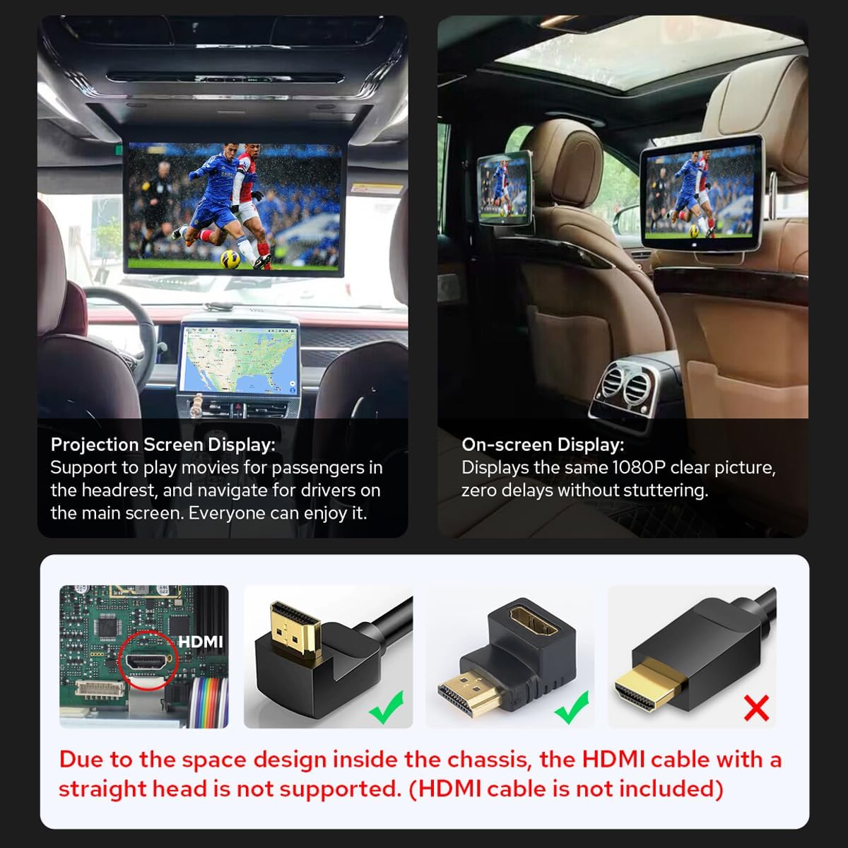 JOYING Radio estéreo para automóvil de 11.6 pulgadas para Toyota Tundra 2007-2013 y Sequoia 2008-2018 con Carplay inalámbrico Android Auto 1920×1080