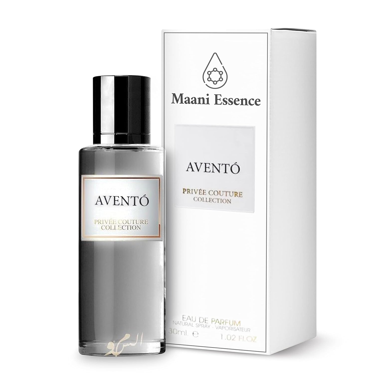 Maani Essence AVENTOS Nuestra impresión de Aventus de 1.0 fl oz de calidad premium fabricada en los Emiratos Árabes Unidos Mayor concentración de