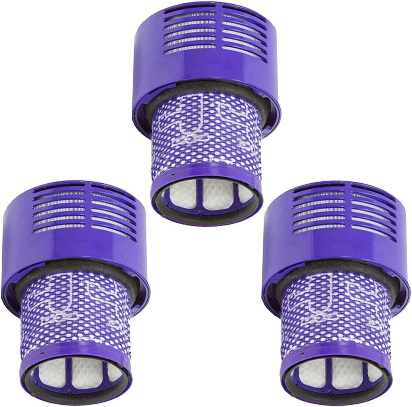 SdypEt Filtro lavable Unidad HEPA Cyclone Animal Limpieza Absolutamente completa Aspiradora Filtro Accesorios Compatible con Dyson V10 SV12 (Color