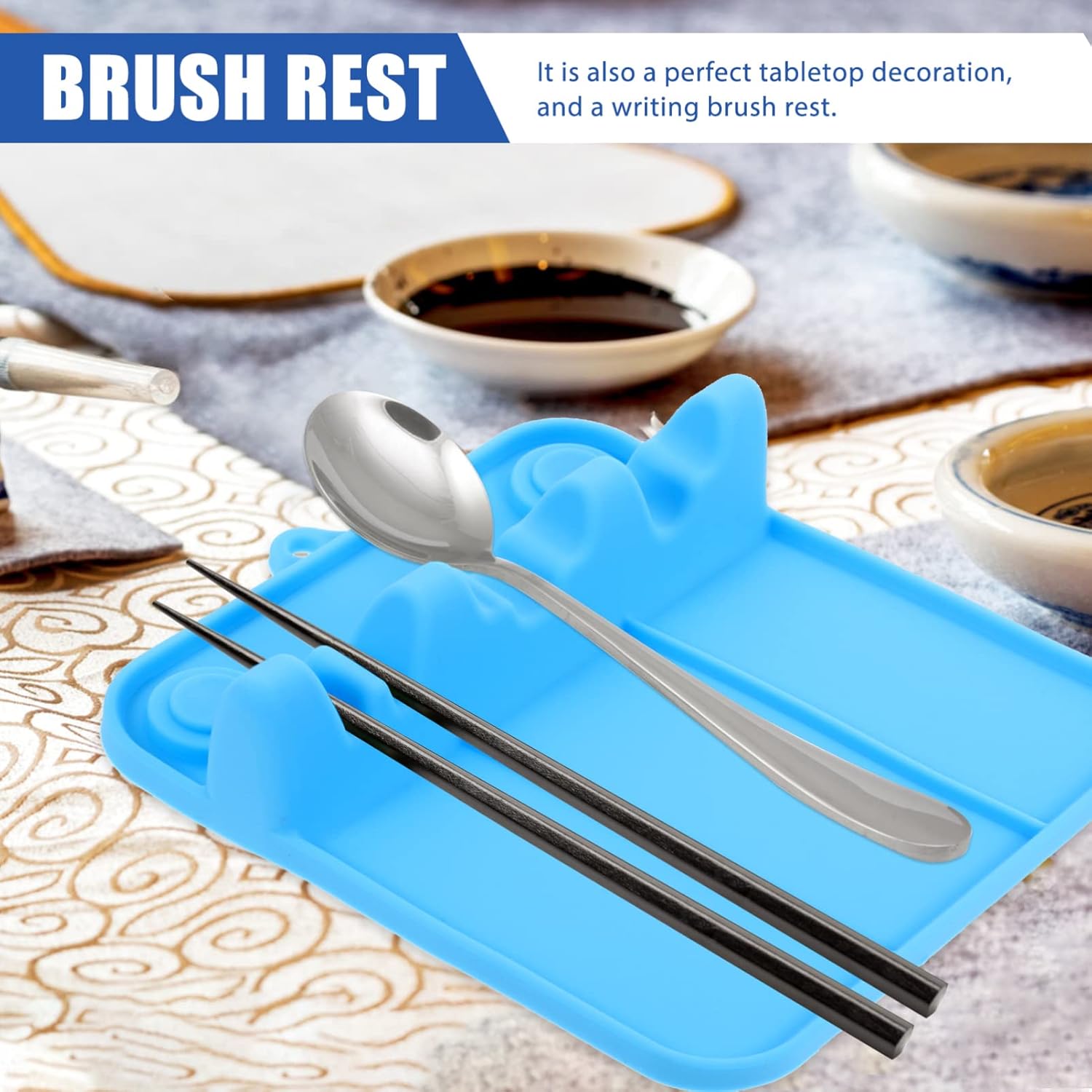 Hemoton Estante de cocina, utensilios de cocina, soporte para espátula, accesorios de cocina, pequeños electrodomésticos, utensilios de cocina,