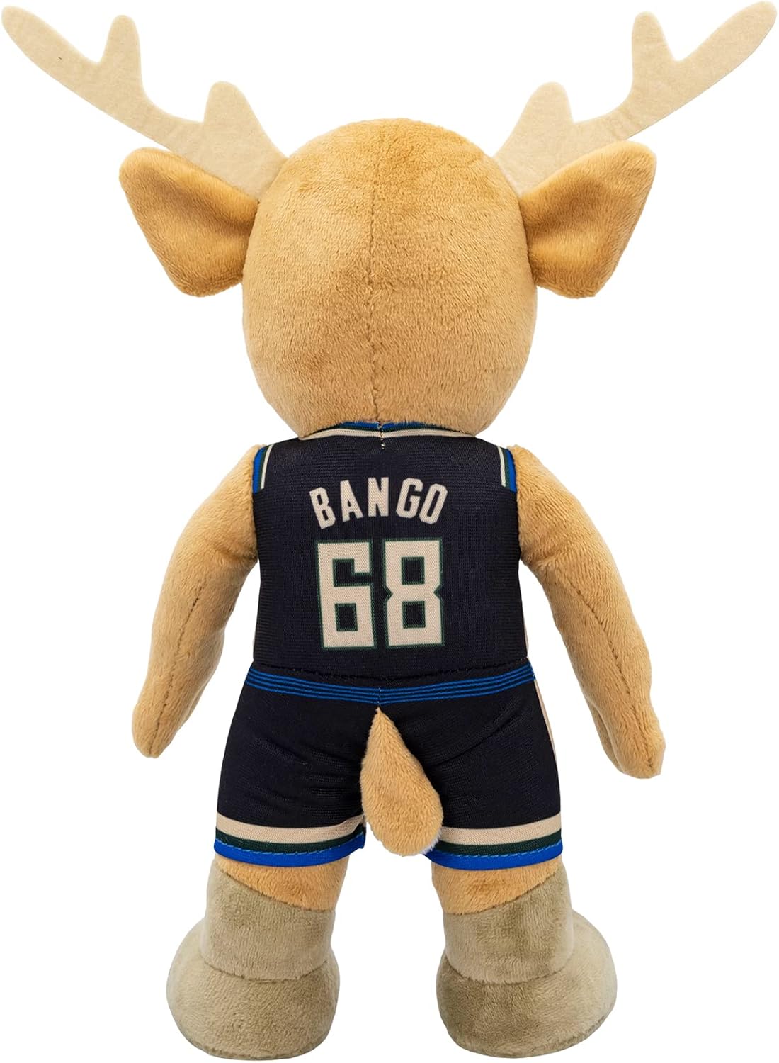 Bleacher Creatures Milwaukee Bucks Bango – Figura de peluche de mascota de la NBA de 10 pulgadas, una mascota para jugar o exhibir