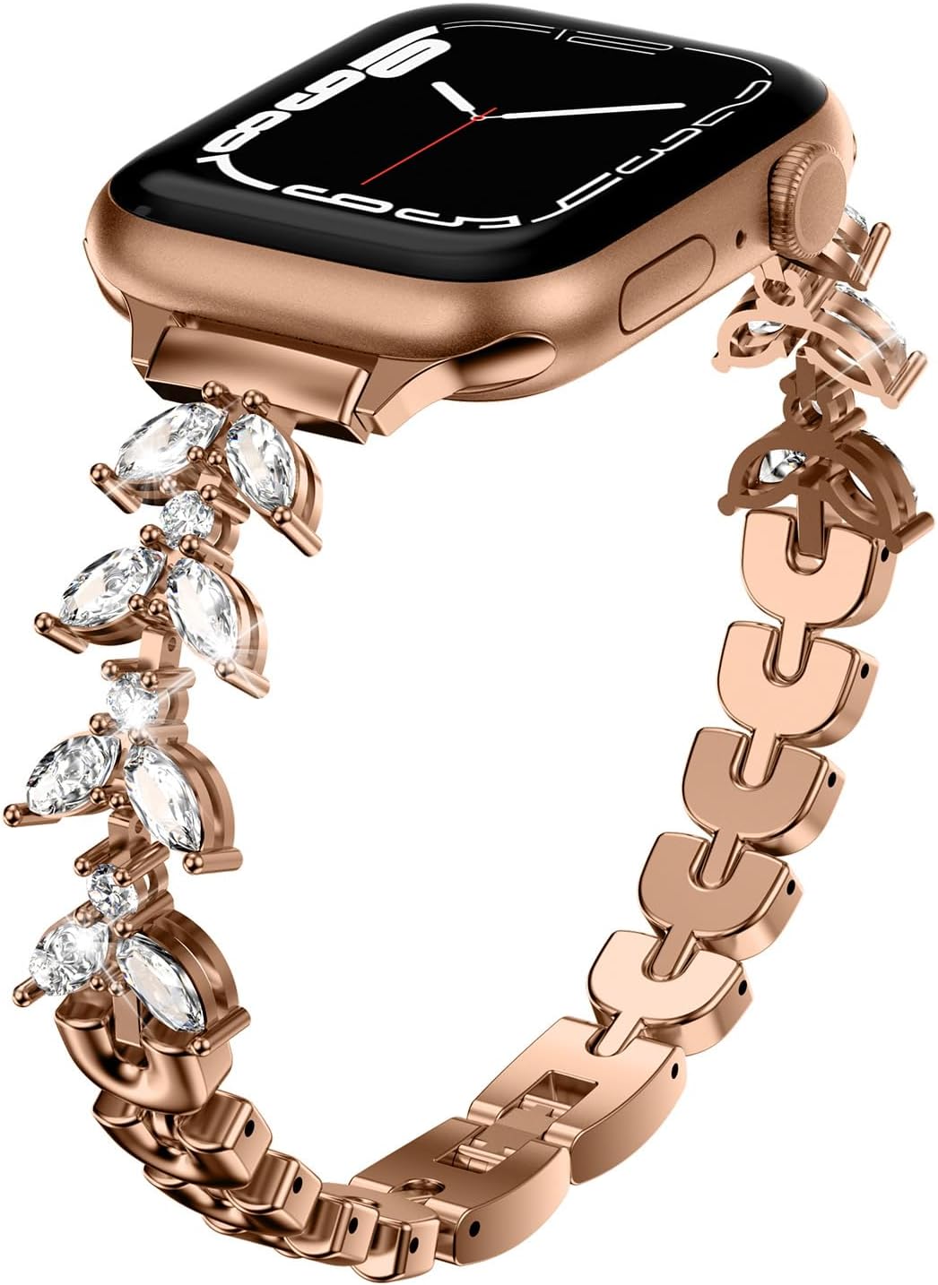 Compatible con Apple Watch Band de 1.496 in 1.575 in 1.614 in 1.654 in 1.732 in 1.772 in 1.929 in iWatch SE Series 9 8 7 6 5 4 3 2 1 Ultra, pulsera