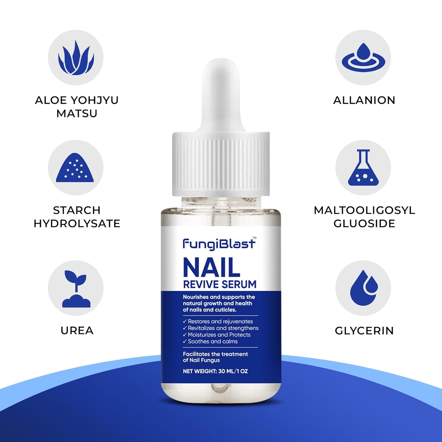 Tratamiento de hongos en las uñas de los pies, suero extra fuerte  El mejor tratamiento de crecimiento y renovación de uñas para uñas de los pies y