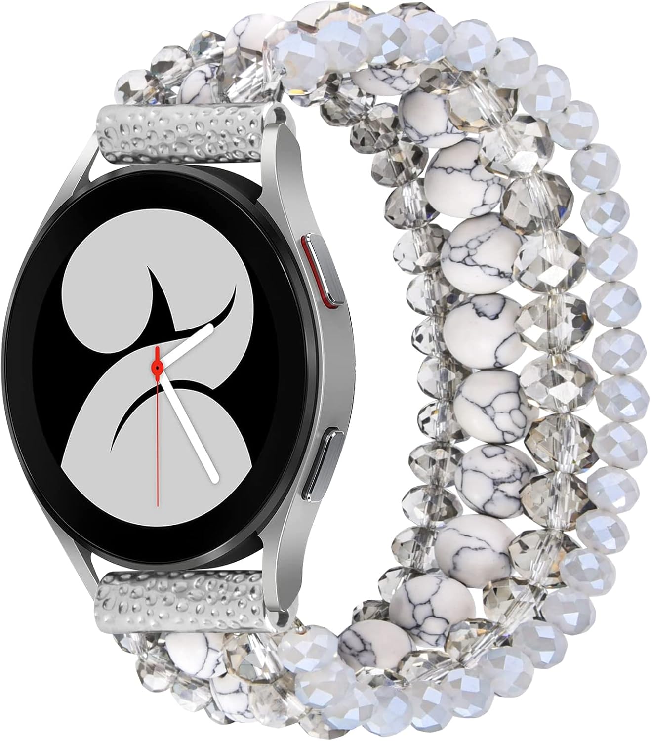 CAGOS Pulsera para Samsung Galaxy Watch 6 Band ClassicGalaxy Watch Active 2 BandGalaxy Watch 5 Band ProGalaxy Watch 4 Band Classic, 0.787 in Galaxy