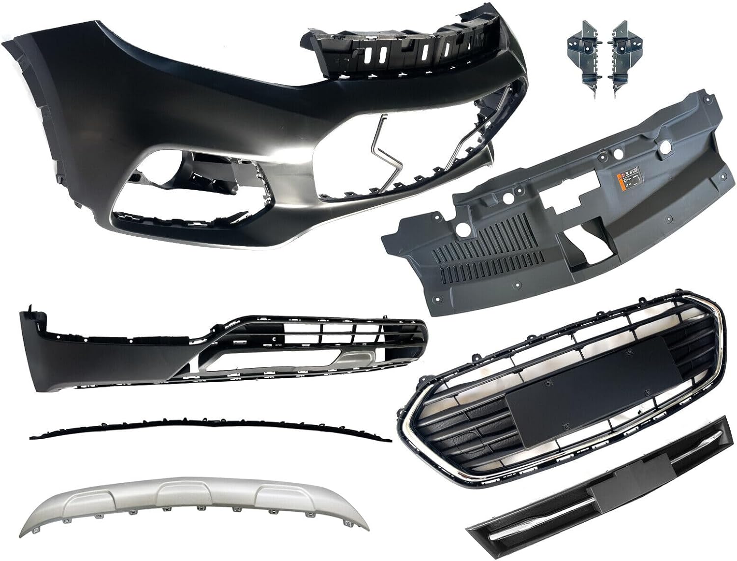 LOSTAR Trax – Rejilla para parachoques delantero, parrilla superior inferior para Ch-e-v-y Trax 2017-2021
