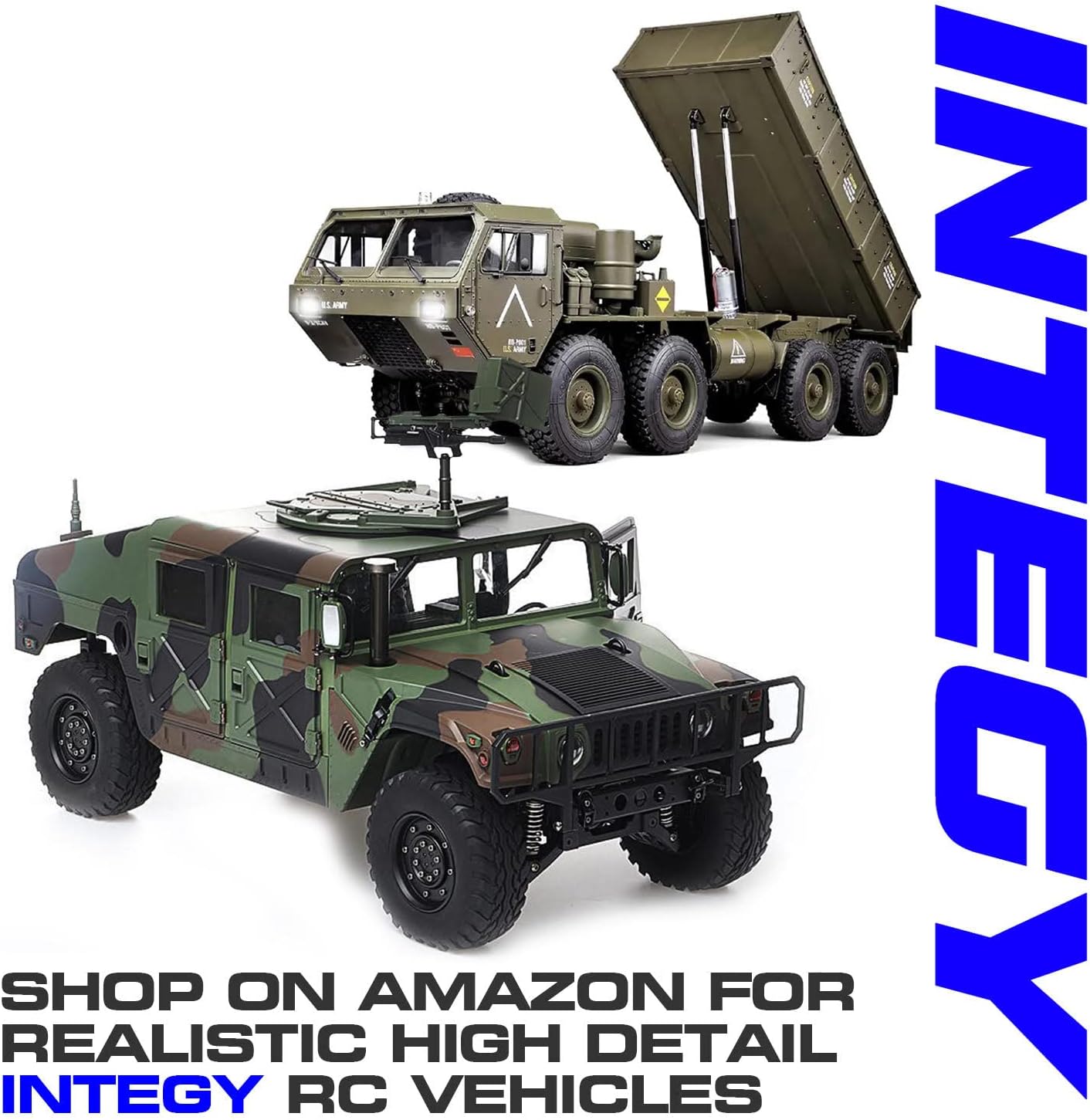 Integy Modelo RC C29489GUN mecanizado 3.465 in amortiguadores todoterreno con resorte interno para oruga escala 110