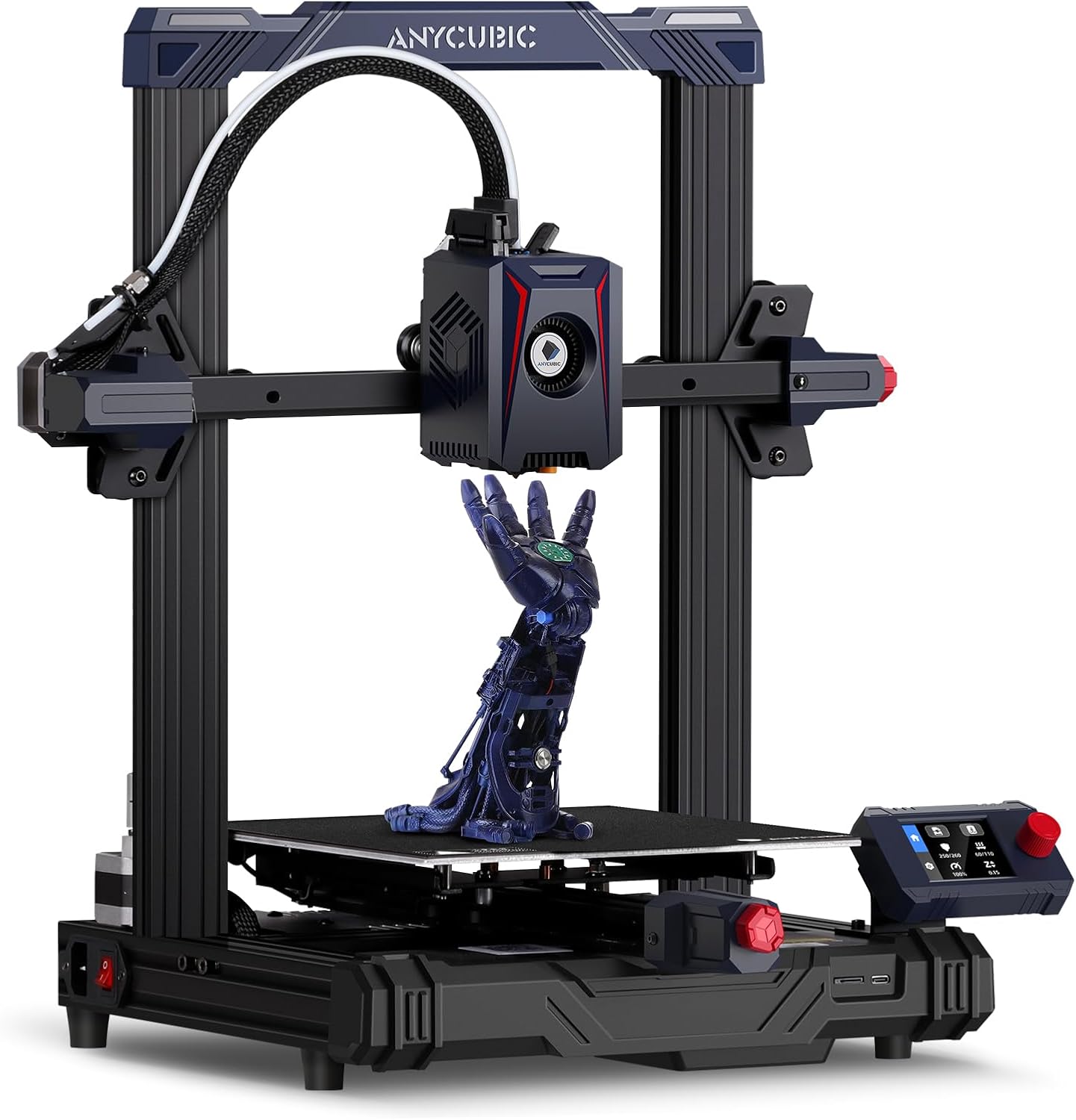Anycubic Impresora 3D Kobra 2 Neo, velocidad de impresión mejorada de 9.843 ins más rápida con nuevos detalles de extrusora integrados aún mejores,