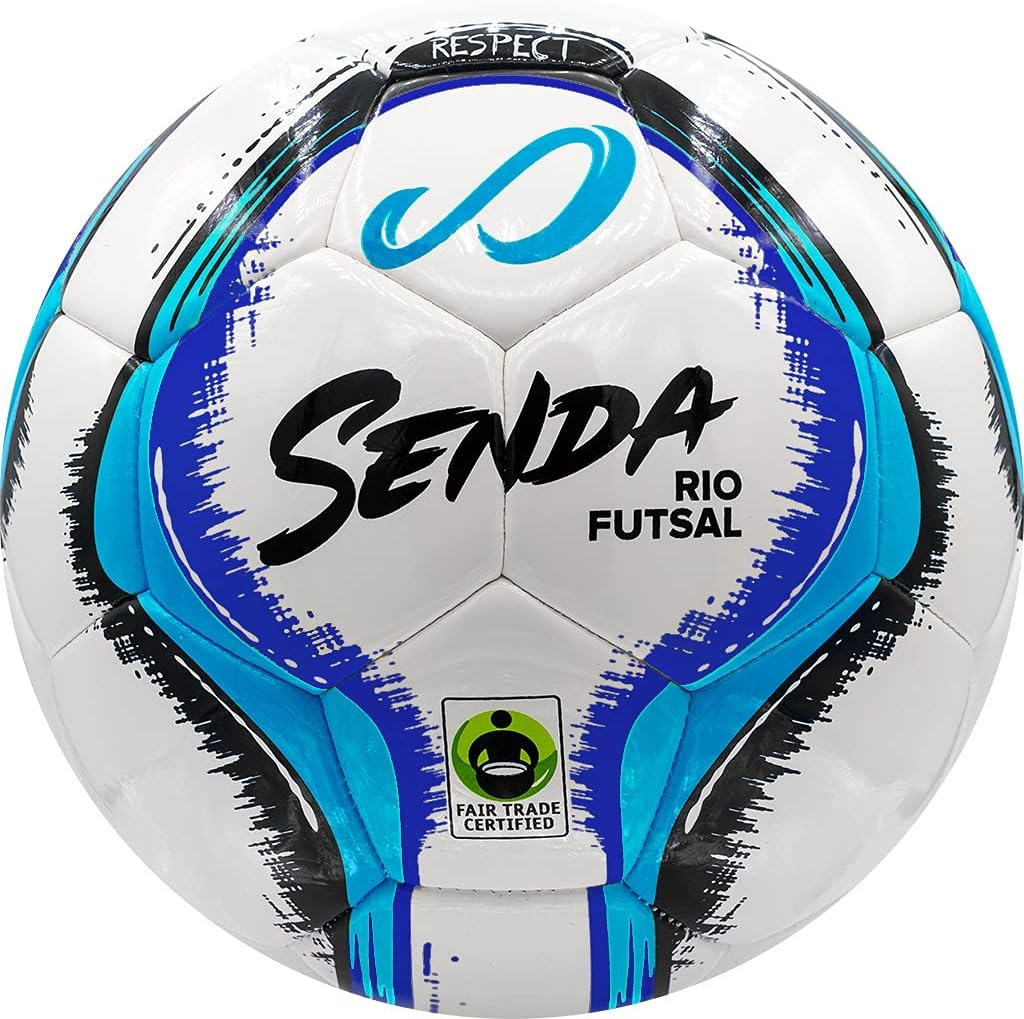 SENDA Balón de fútbol sala de Rio Match, certificado de comercio justo