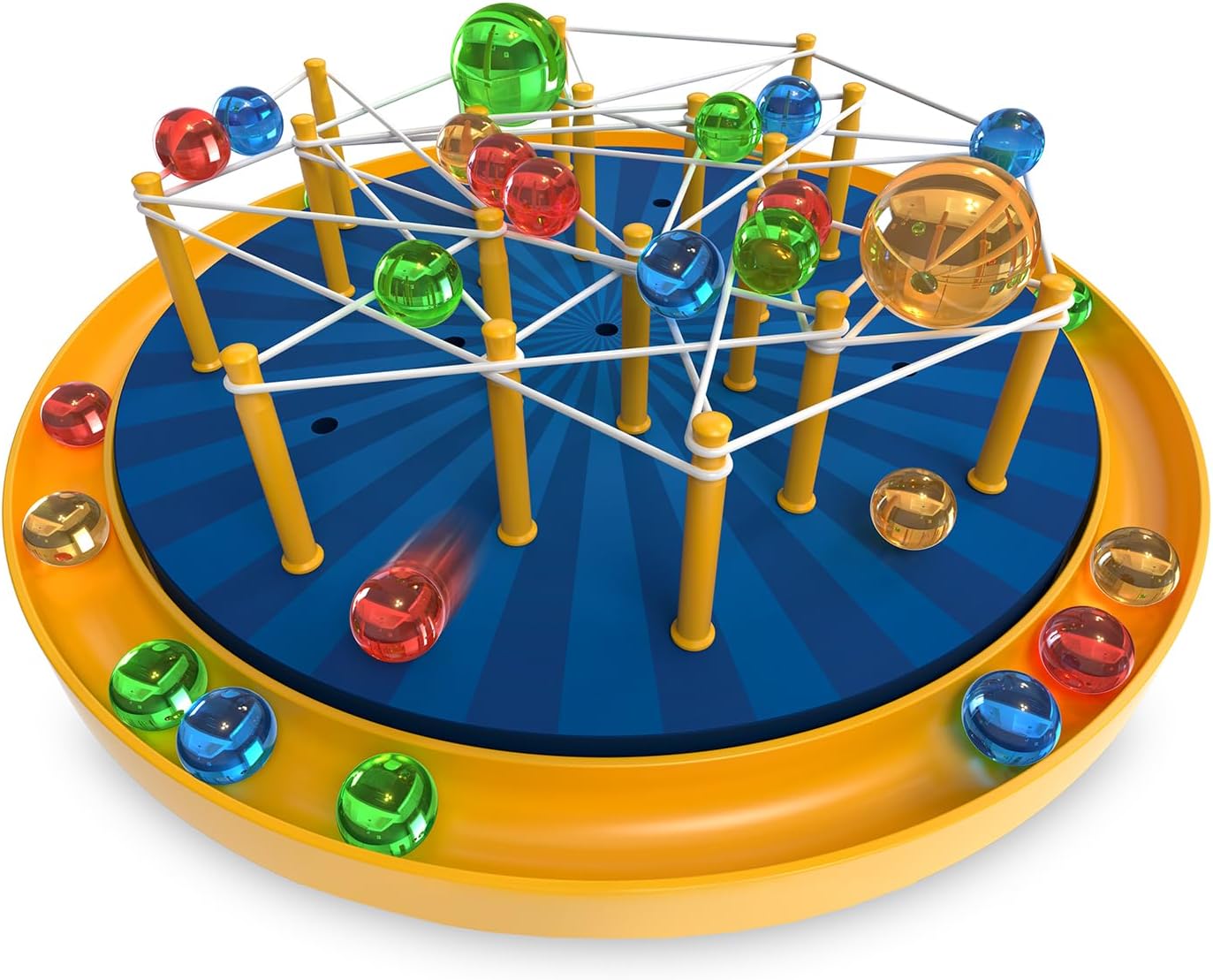 MindWare Juego de mesa de estrategia de cuerda apretada, diversión para aulas, 2-4 jugadores, tiempo de juego de 20 minutos, a partir de 6 años