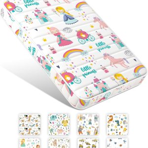 Moonlight Family – Colchón silencioso Pack n Play, 38 x 26 pulgadas, colchón portátil de espuma prémium para paquete y juego, colchón sin olor y Moonlight Family – Colchón silencioso Pack n Play, 38 x 26 pulgadas, colchón portátil de espuma prémium para paquete y juego, colchón sin olor y