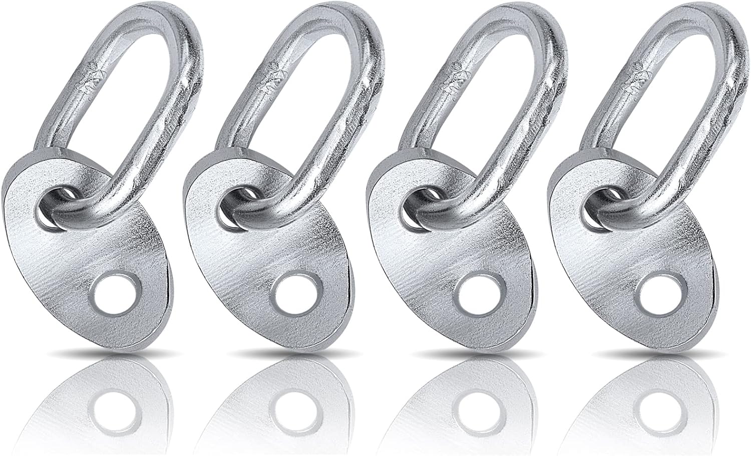 Juego de 4 soportes de elevación 7100, 5,500 libras de capacidad para motor de soporte de elevación para uso con niveladores de carga y eslingas de