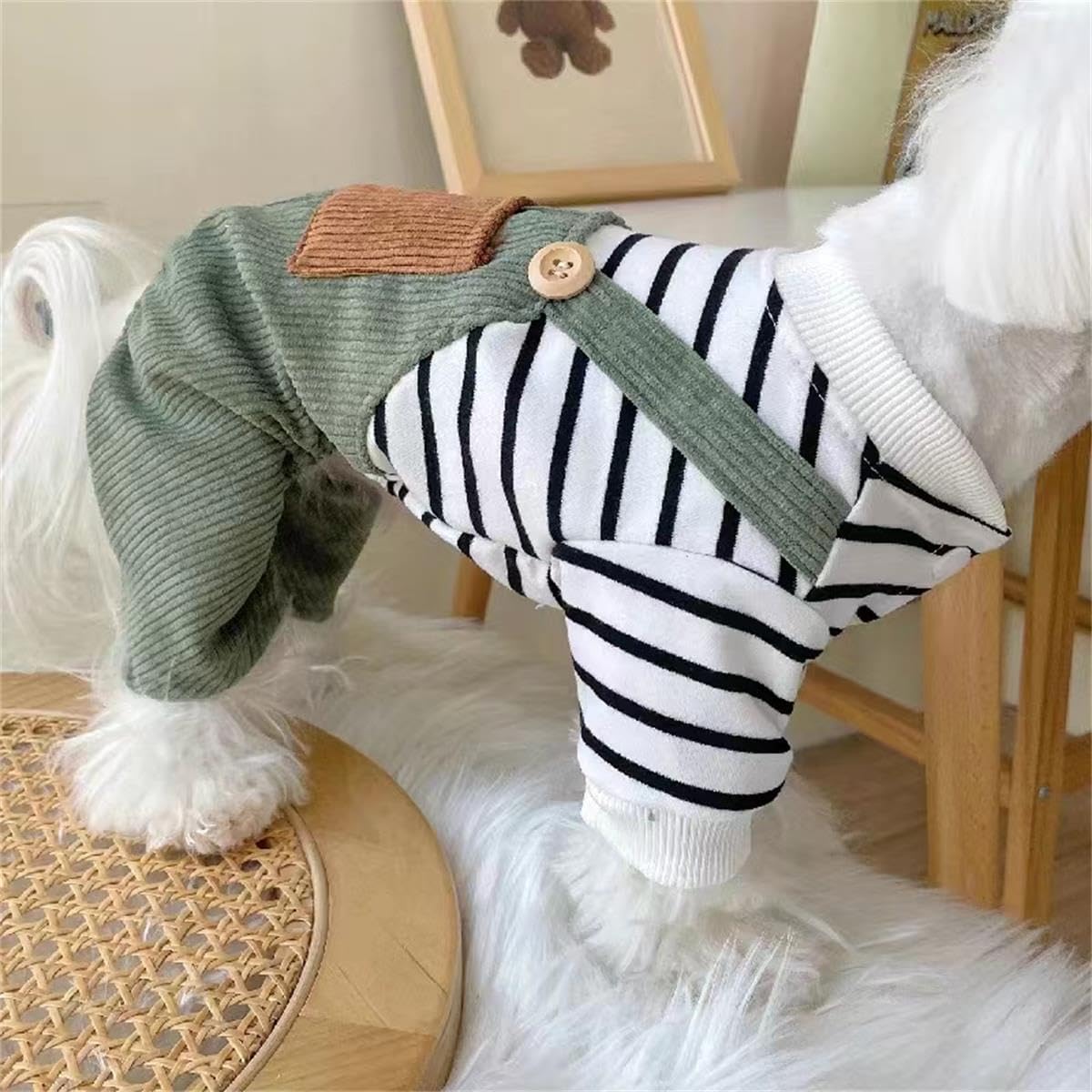 Ropa de verano para cachorros, camisa para perros pequeños, overol para perros pequeños, ropa de verano para mascotas, overol con peto, pantalones,