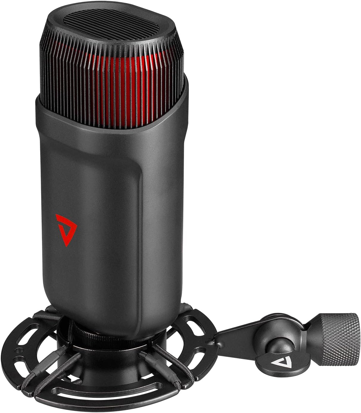 THRONMAX Micrófono XLR con paquete de montaje de impacto, micrófono de condensador cardioide analógico Mdrill Zone XLR, micrófono multipropósito de