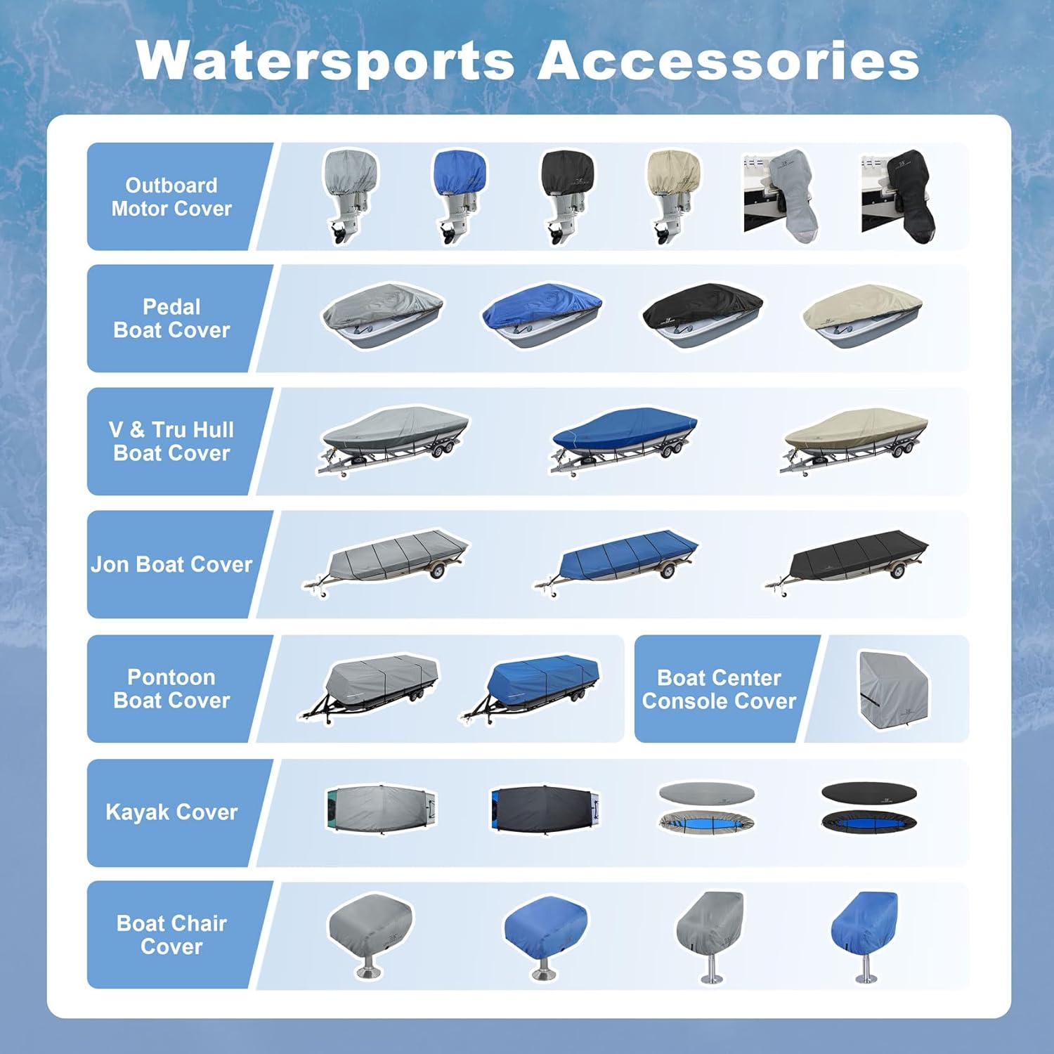 Explore Land Waterproof Kayak Cover – 600D Kayak Drape for Indoor and Outdoor Storage