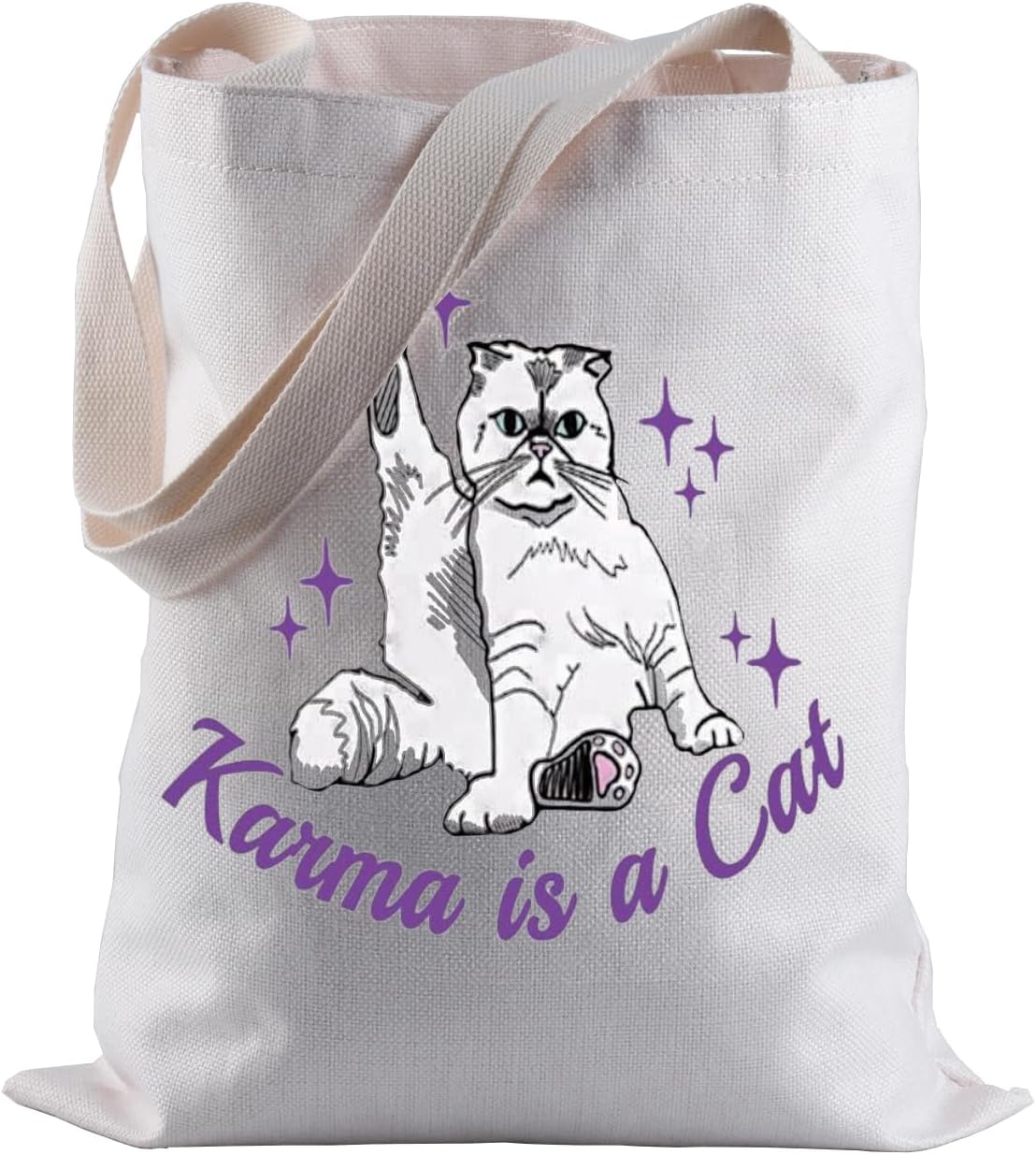 BLUPARK Bolsa de compras inspirada en álbumes, bolsa de hombro para amantes de los gatos, mercancía cantante, regalo inspirado en el cantante, bolsa