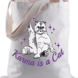 BLUPARK Bolsa de compras inspirada en álbumes, bolsa de hombro para amantes de los gatos, mercancía cantante, regalo inspirado en el cantante, bolsa BLUPARK Bolsa de compras inspirada en álbumes, bolsa de hombro para amantes de los gatos, mercancía cantante, regalo inspirado en el cantante, bolsa