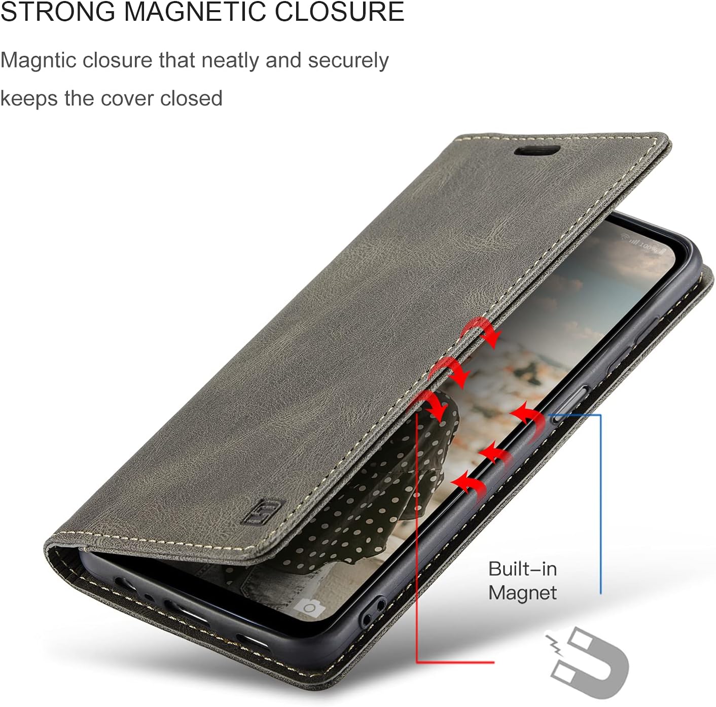 AS Classic Funda de piel mate – A52