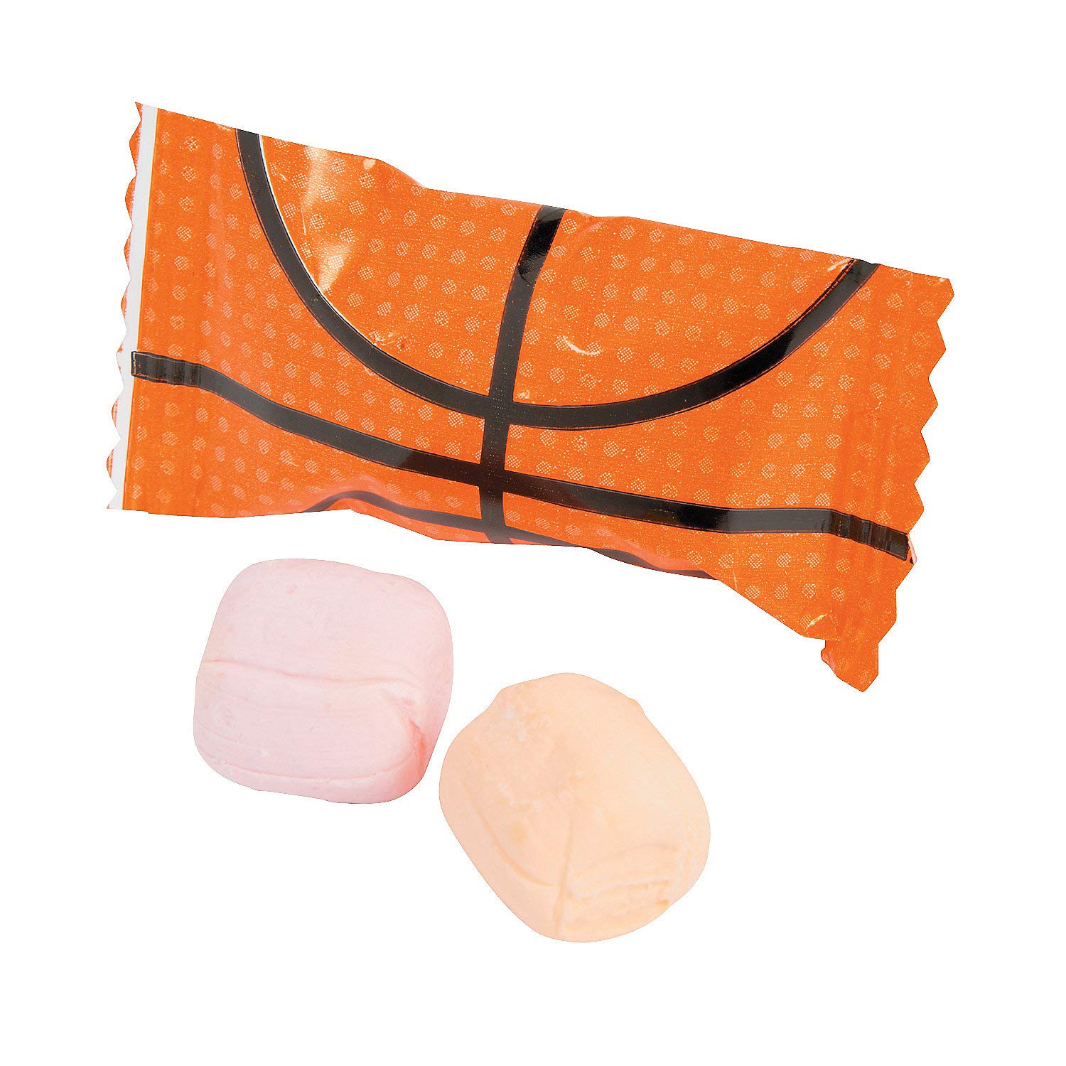 Dulces cremas de baloncesto (108 mentas envueltas individualmente) Dulces de fiesta deportiva