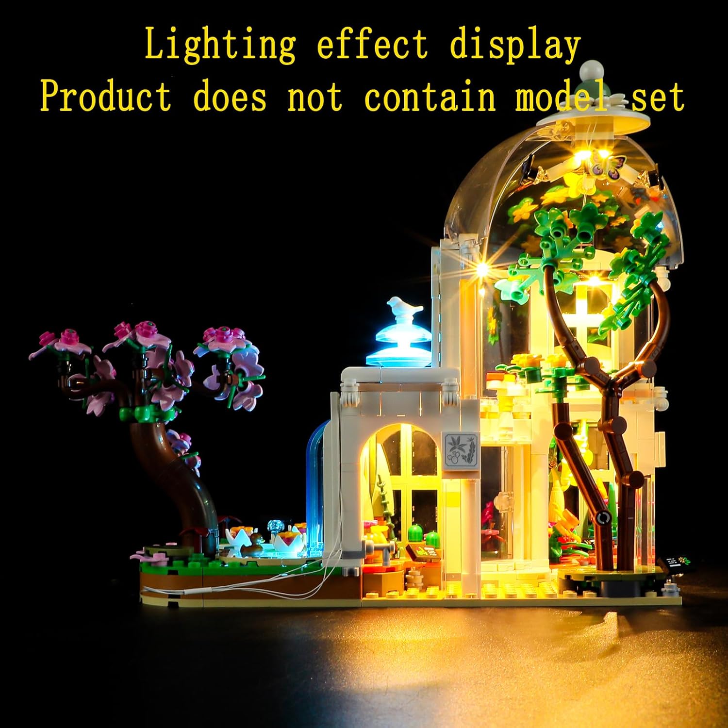 GEAMENT Kit de luz LED compatible con Lego Botanical Garden – para amigos 41757 juego de modelos (juego de modelos no incluido)