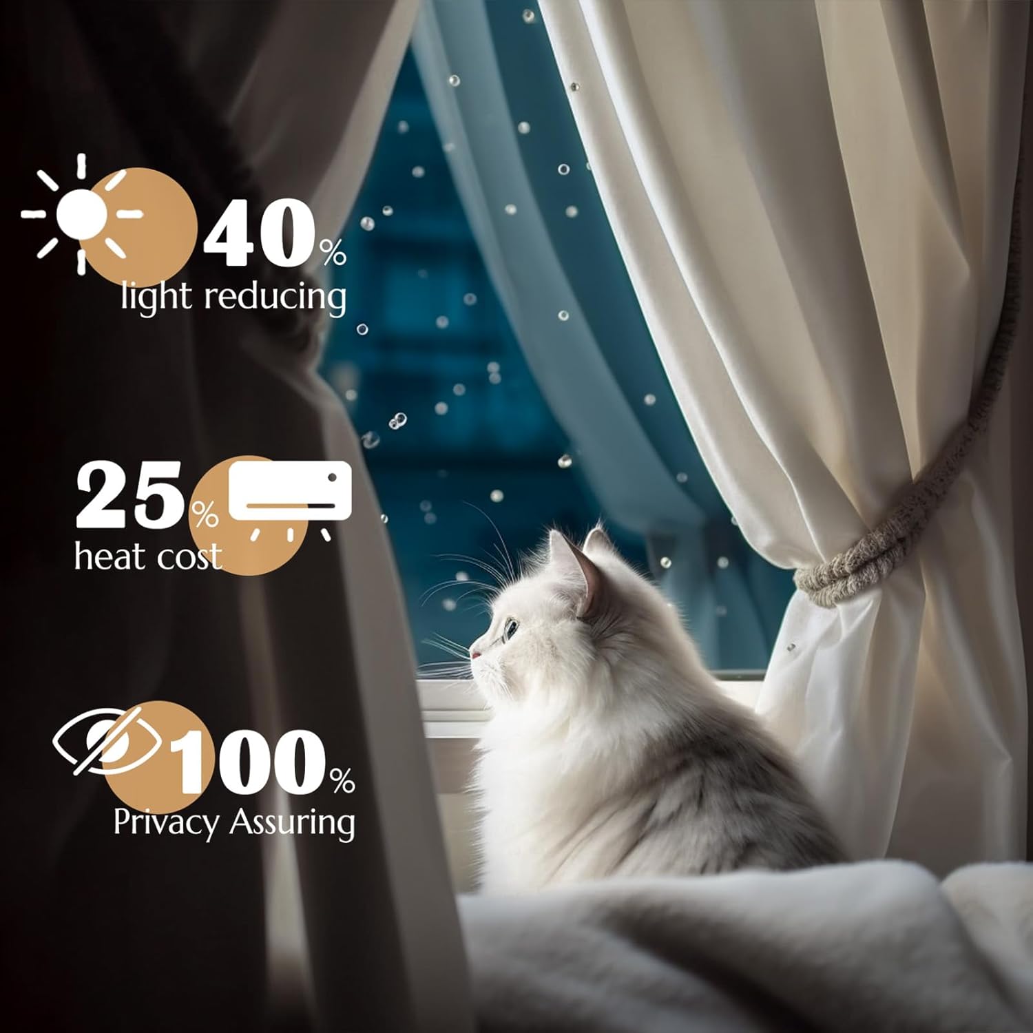 jinchan – Cortina extralarga y elegante de terciopelo que filtra la luz, para dormitorio y sala de estar, cortinas de privacidad a la moda,