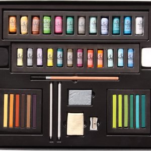 Jack Richeson Richesonature Pastels Signature Landscape Foundation Set, 44 piezas Jack Richeson Richesonature Pastels Signature Landscape Foundation Set, 44 piezas