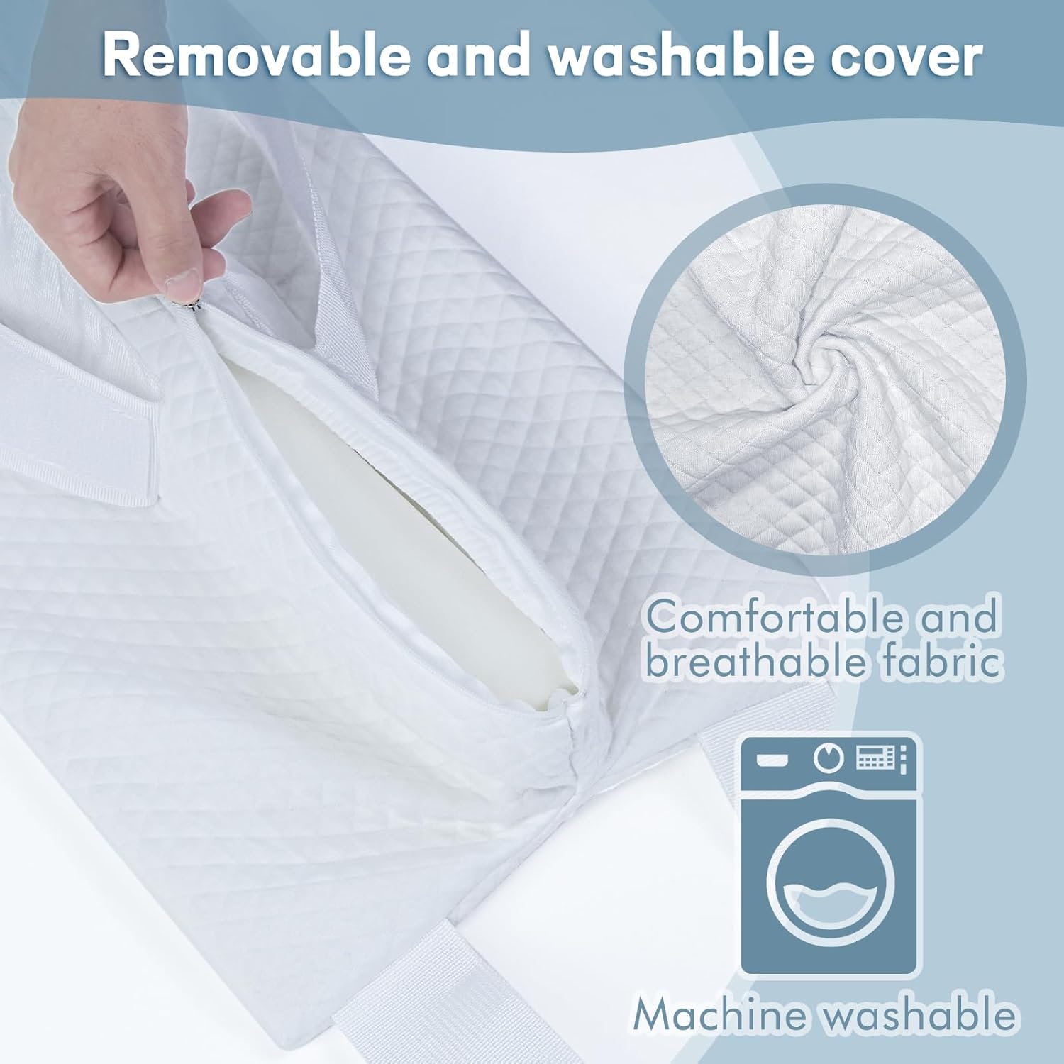 Siumir Kit de convertidor de cama individual a King, puente de cama extra ancho de 12 pulgadas, funda desmontable y lavable a máquinamúltiples