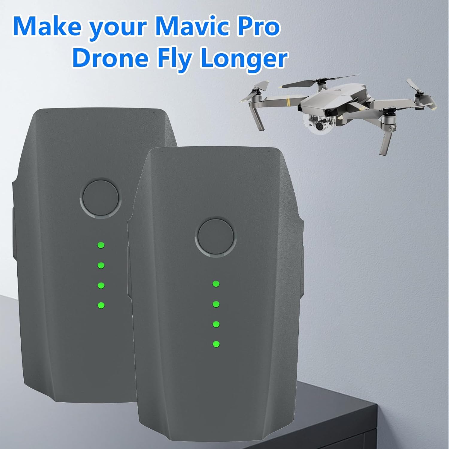 MVMOD Mavic Pro – Batería de repuesto de vuelo inteligente para DJI Mavic Pro Platinum, para DJI Mavic Pro Platinum, para DJI Mavic Pro Alpine Drone
