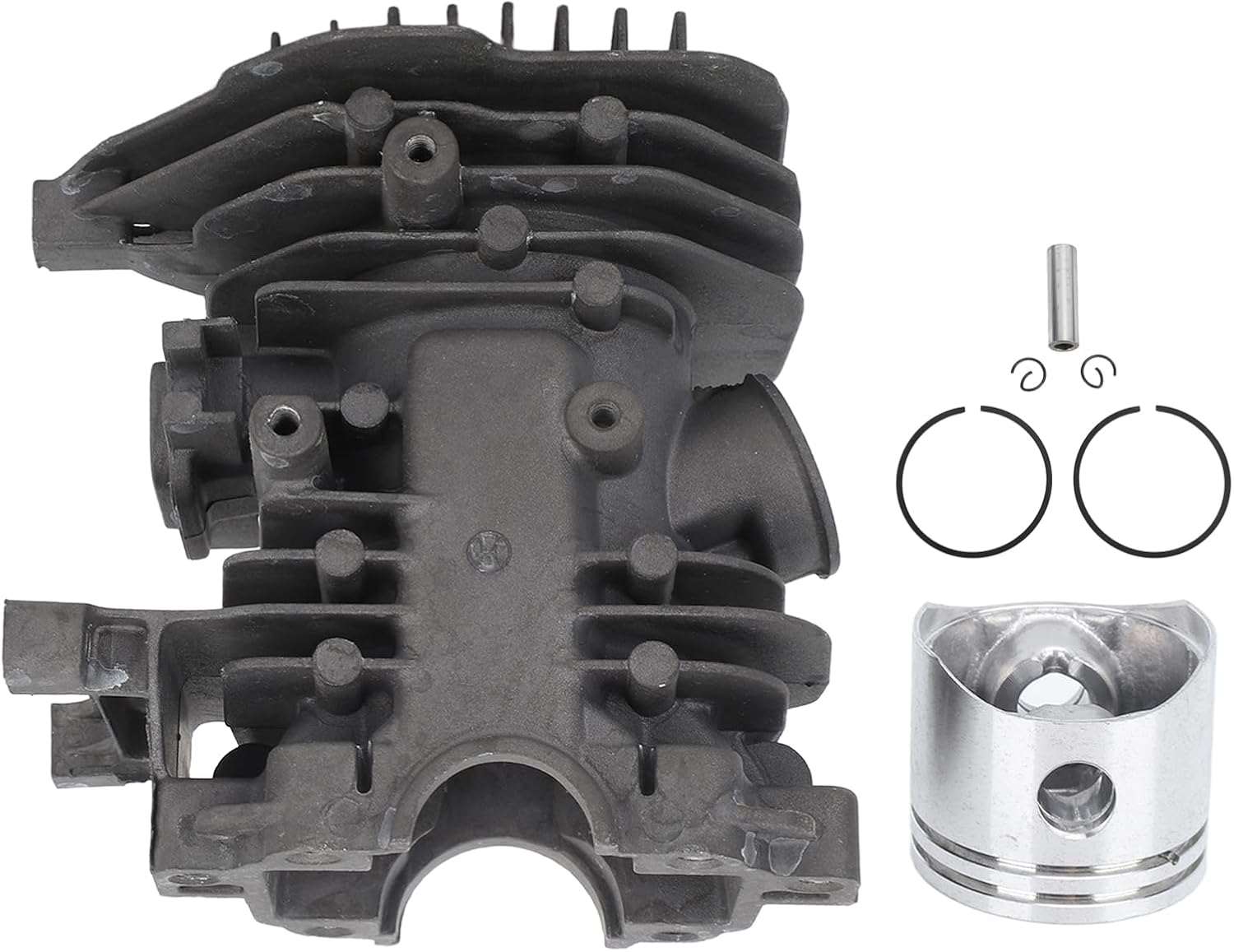 TOPINCN Cylinder Piston Assembly 141 141Sp Gs4 941 50172021 Chainsaw for Gs410 Replacement Parts, 40mm Aluminum Electric Chainsaw Cylinder Piston