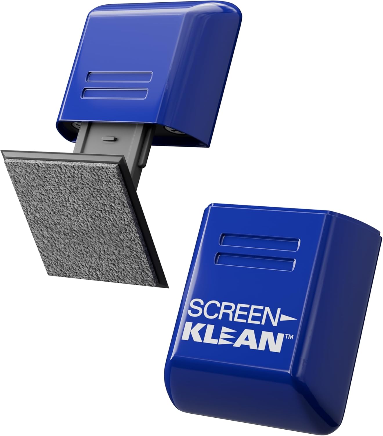 ScreenKlean – Limpiador de pantalla para tabletas, tecnología eficiente y duradera de microfibra de carbono inyectada, color azul