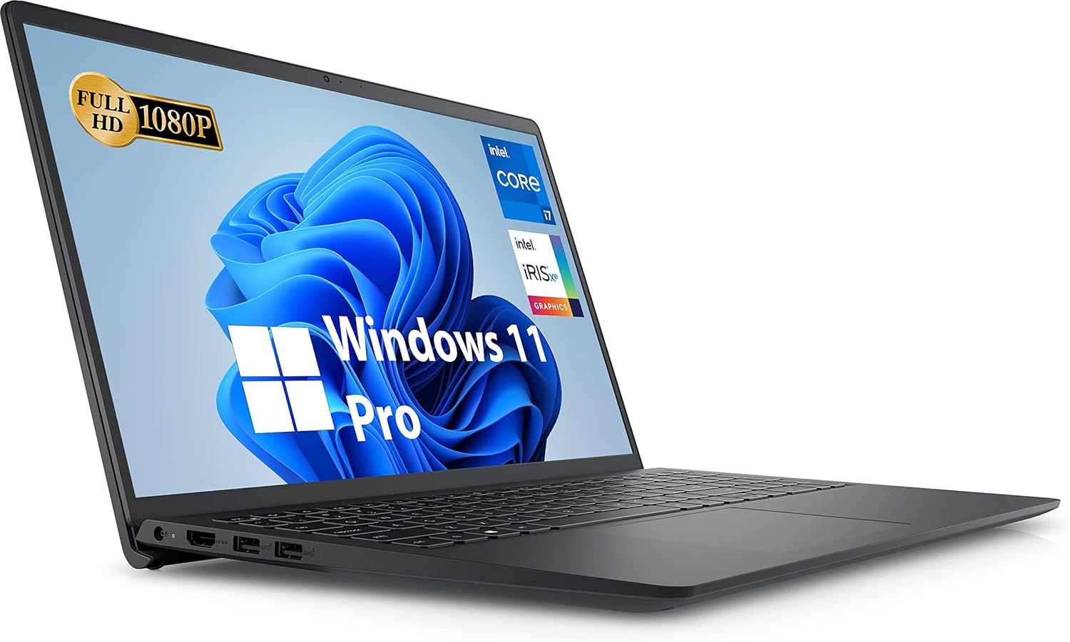 Dell Laptop de negocios Inspiron 15 3000 2023, pantalla FHD de 15.6 pulgadas, Intel Core i7-1255U de 12 generación, teclado retroiluminado, Windows