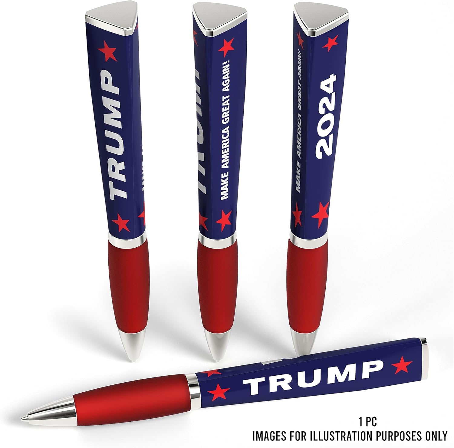 Bolígrafo Trump 2024, diseño de bandera MAGA Trump 2024, mercancía de Trump, regalos de Donald Trump para hombres y mujeres, bolígrafo Make America