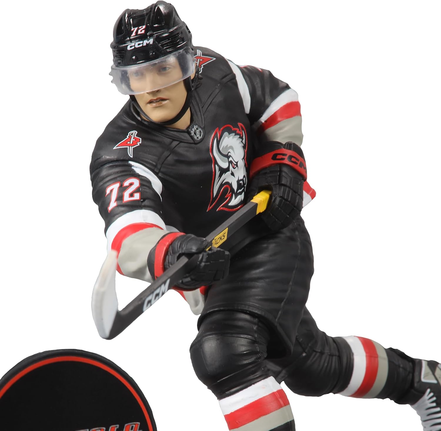McFarlane Toys – Tage Thompson (Buffalo Sabres) Figura posada de la NHL de 7 pulgadas, Picks deportivos de McFarlane