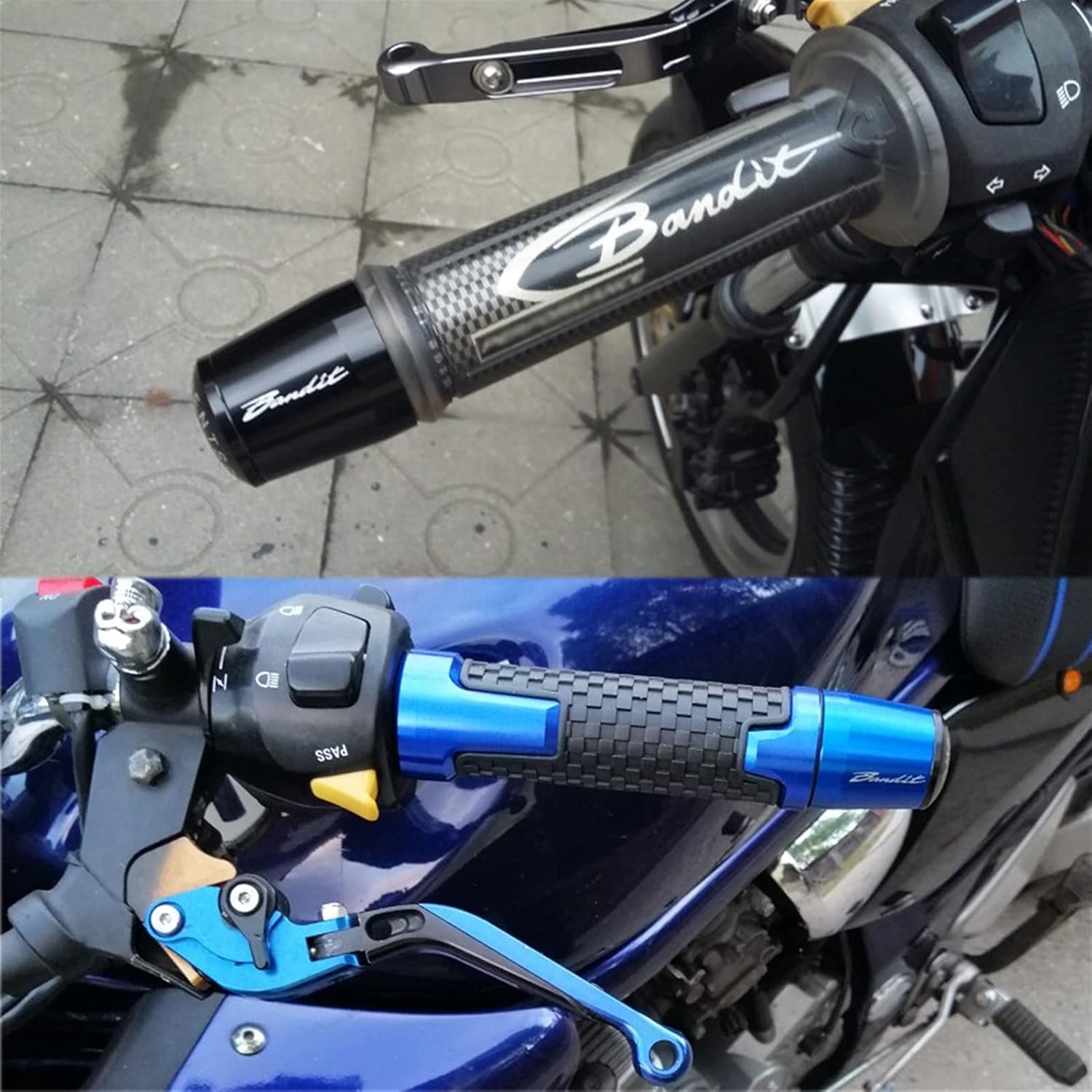 Tapón de manillar para Yamaha XTZ125 XTZ 125 XTZ-125 2003-2016 motocicleta antideslizante extremo manillar agarre de goma extremos enchufe 78