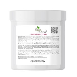 cocojojo BASE DE CREMA MULTI VITAMINA – CREMA BASE RICA PARA COSMÉTICOS, HECHA CON VITAMINAS Y ACEITES DE GRADO COSMÉTICO, 100% VEGANO, MULTI cocojojo BASE DE CREMA MULTI VITAMINA – CREMA BASE RICA PARA COSMÉTICOS, HECHA CON VITAMINAS Y ACEITES DE GRADO COSMÉTICO, 100% VEGANO, MULTI
