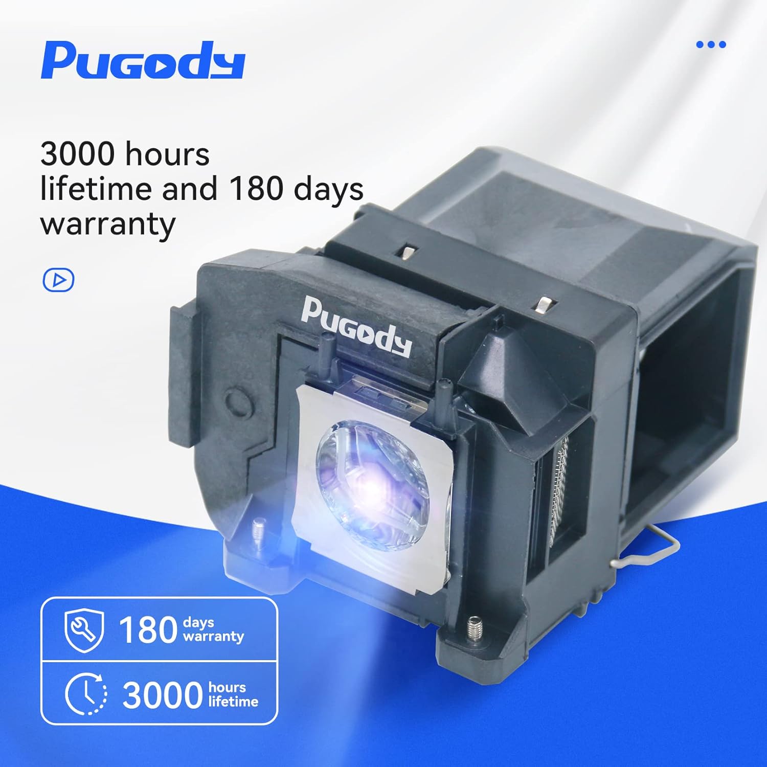 Pugody ELPLP85V13H010L85 Bombilla de repuesto para proyector Epson Powerlite Home Cinema 3000 3100 3200 3500 3600e 3700 3800 3900 eh-tw6600
