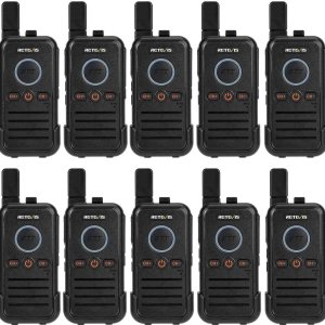 Retevis RB45 Radios de 2 vías, radios portátiles FRS bidireccionales, PTT dual, alarma de emergencia, VOX, USB-C, radio de mano de 2 vías recargable Retevis RB45 Radios de 2 vías, radios portátiles FRS bidireccionales, PTT dual, alarma de emergencia, VOX, USB-C, radio de mano de 2 vías recargable